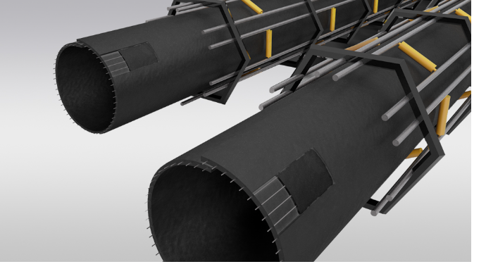 Tubular conveyor belt