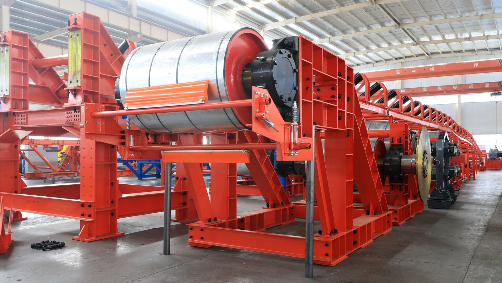 Coal mining conveyor route