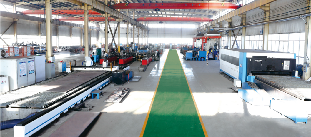 Factory conveyor processing line